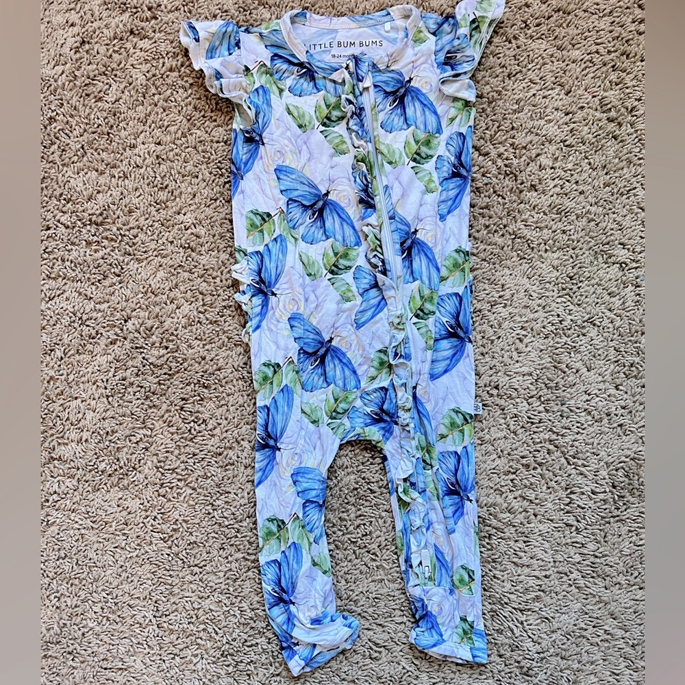 Little Bum Bums Butterfly Romper